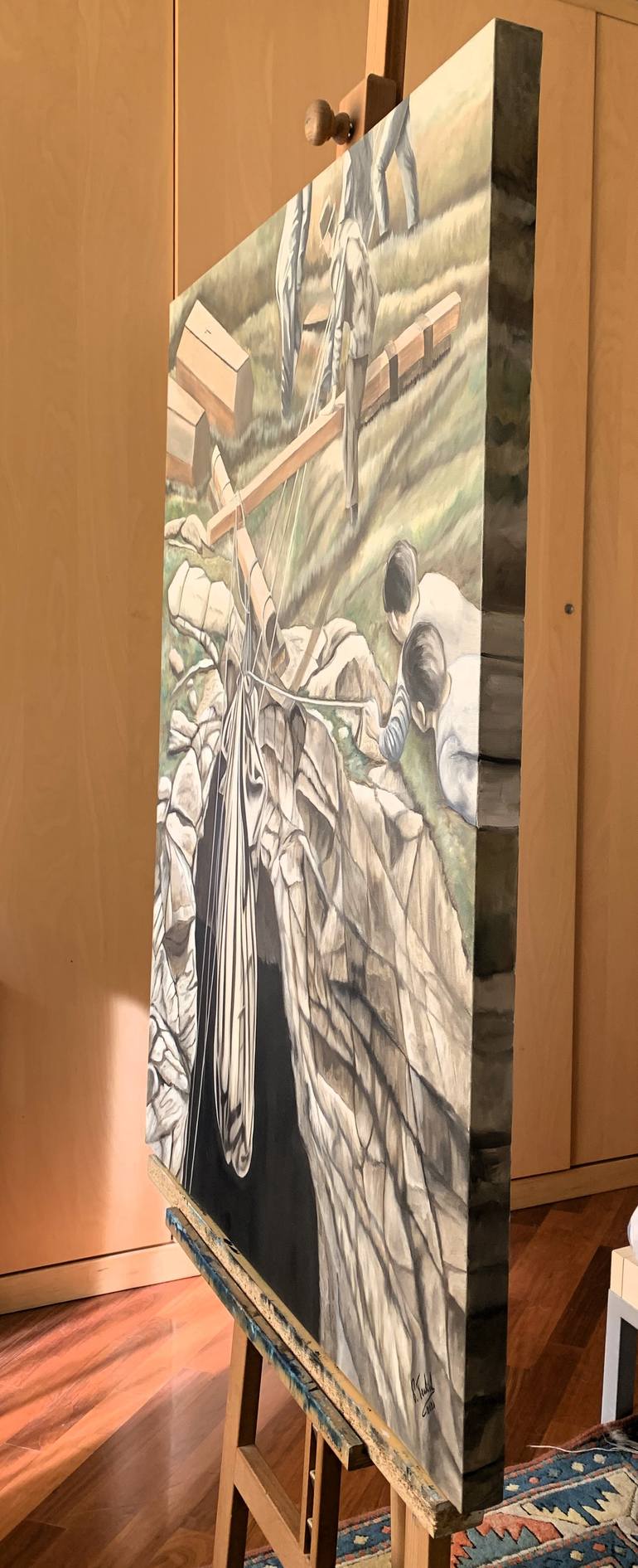 Original Figurative Politics Painting by Paolo Terdich