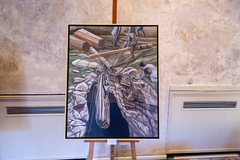 Original Figurative Politics Painting by Paolo Terdich