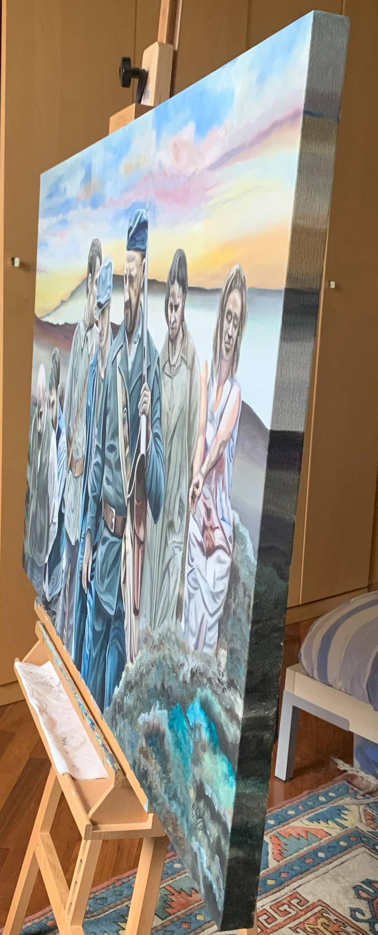 Original Figurative Politics Painting by Paolo Terdich