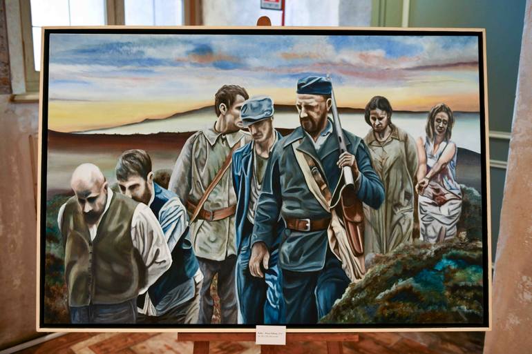 Original Figurative Politics Painting by Paolo Terdich