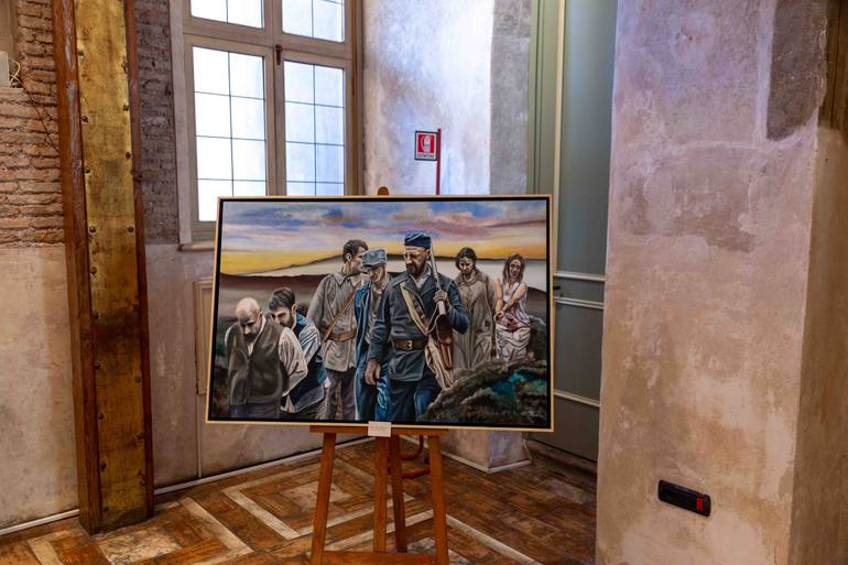 Original Figurative Politics Painting by Paolo Terdich