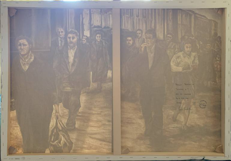 Original Figurative People Painting by Paolo Terdich