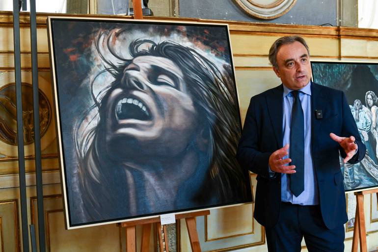 Original Figurative People Painting by Paolo Terdich