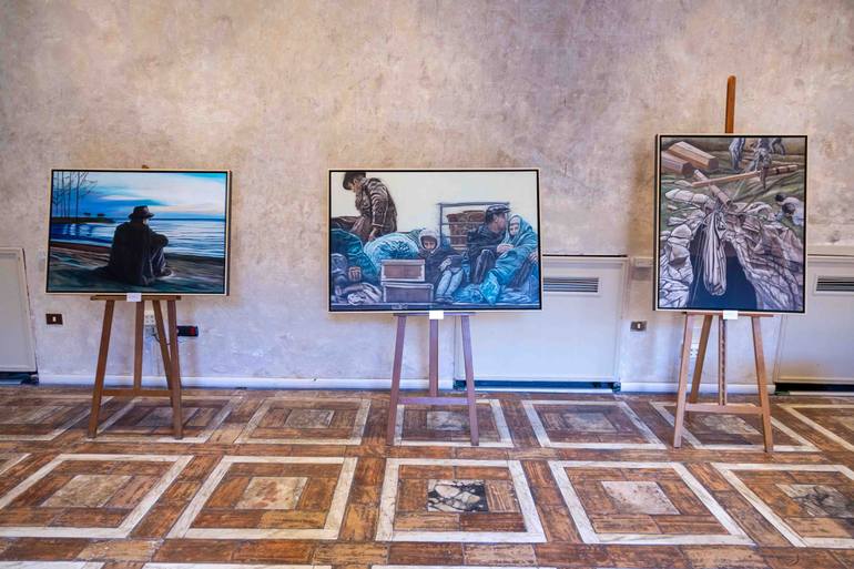 Original Figurative People Painting by Paolo Terdich