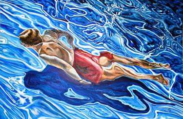 Original Realism Nude Paintings by Paolo Terdich