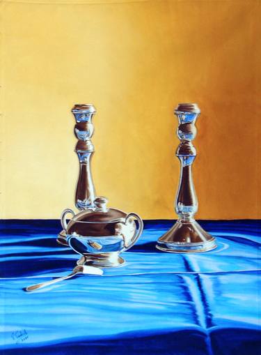 Original Still Life Paintings by Paolo Terdich