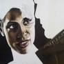 Portrait of a couple in a surrealistic atmosphere