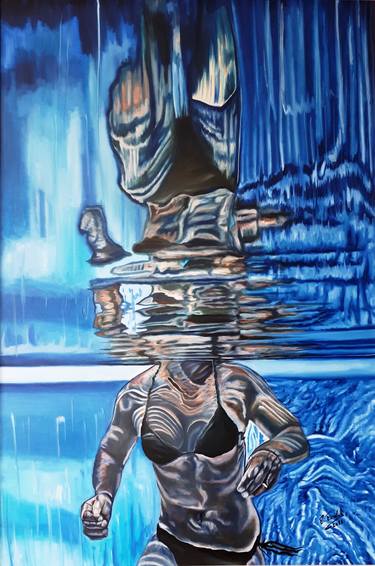 Original Figurative Water Paintings by Paolo Terdich