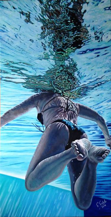 Print of Figurative Water Paintings by Paolo Terdich