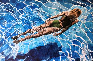 Print of Figurative Water Paintings by Paolo Terdich