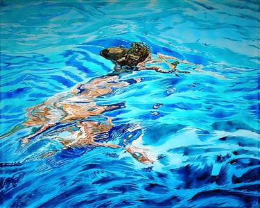 Print of Figurative Water Paintings by Paolo Terdich