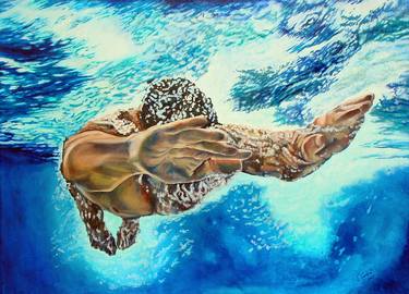 Print of Figurative Water Paintings by Paolo Terdich