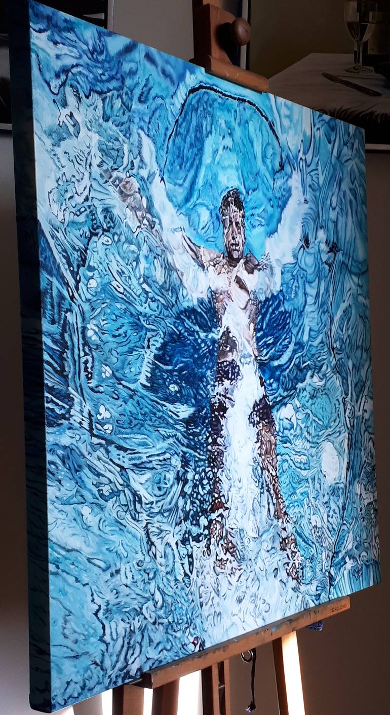 Original Figurative Water Painting by Paolo Terdich