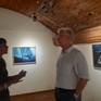with the Gallerist of OnArt  Gallery Firenza _ Exhibition "Delicatezza" _ 17th June 2022
