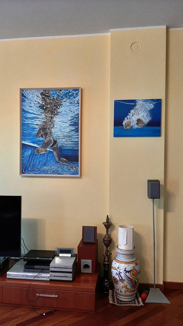Original Figurative Water Painting by Paolo Terdich