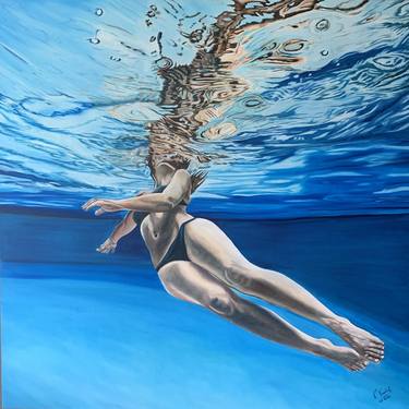 Original Figurative Water Paintings by Paolo Terdich