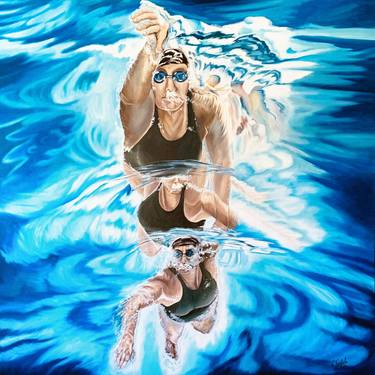 Original Figurative Water Paintings by Paolo Terdich