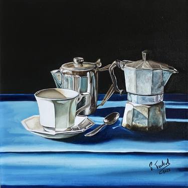 Original Still Life Paintings by Paolo Terdich
