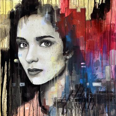 Original Women Painting by matteo cattonar