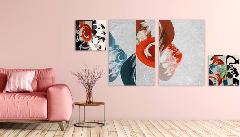 Original Expressionism Fashion Mixed Media by Bego Lafuente