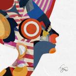 Between lines and shapes. 27.5 inch by Bego Lafuente