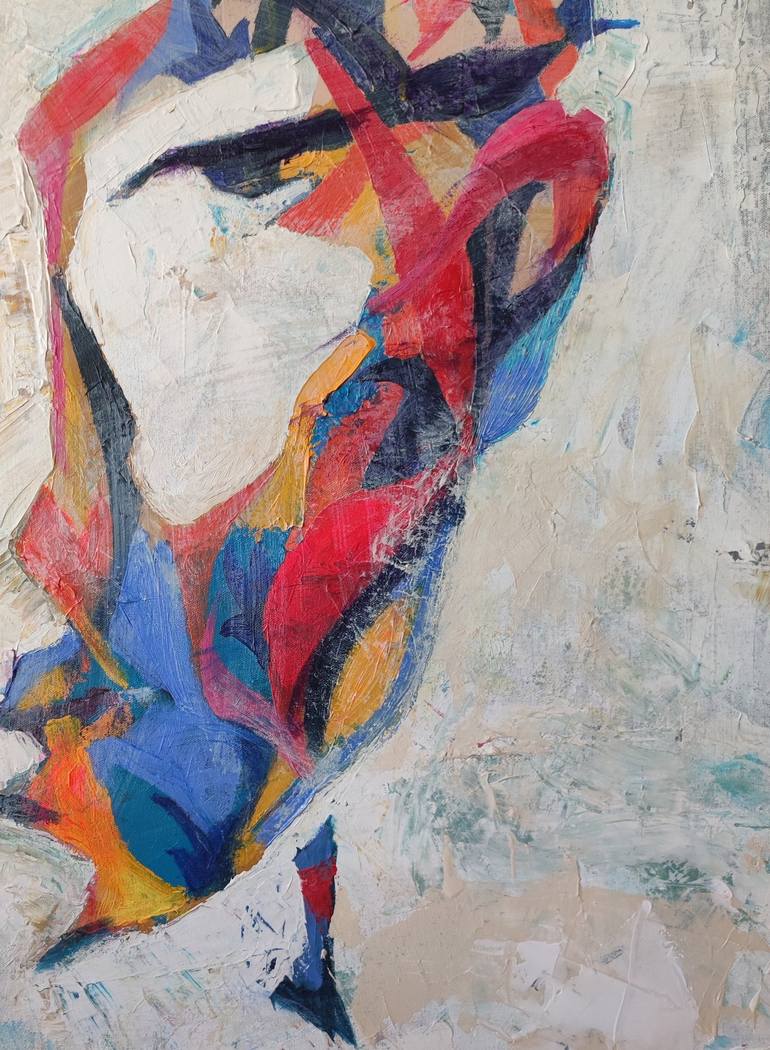 Original Expressionism Women Painting by Bego Lafuente