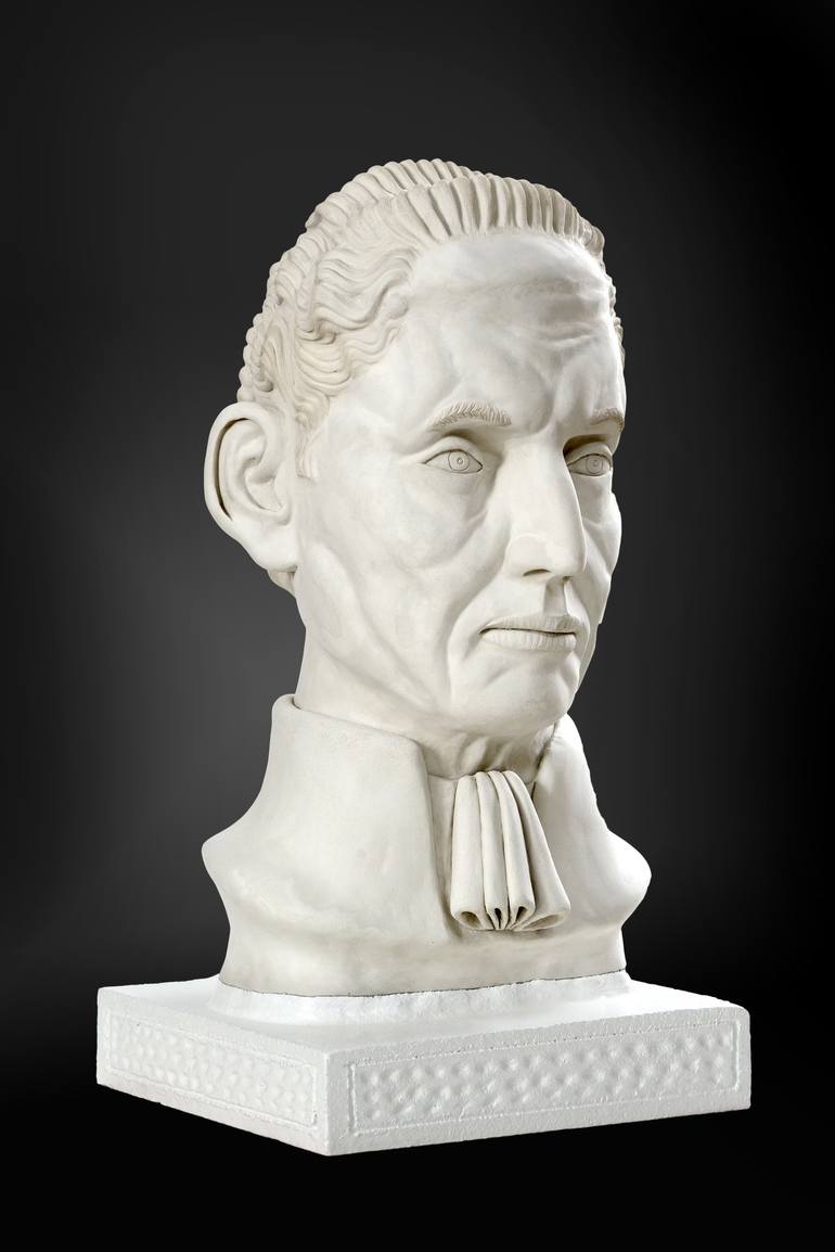 Original Figurative Men Sculpture by Nebojsa Surlan