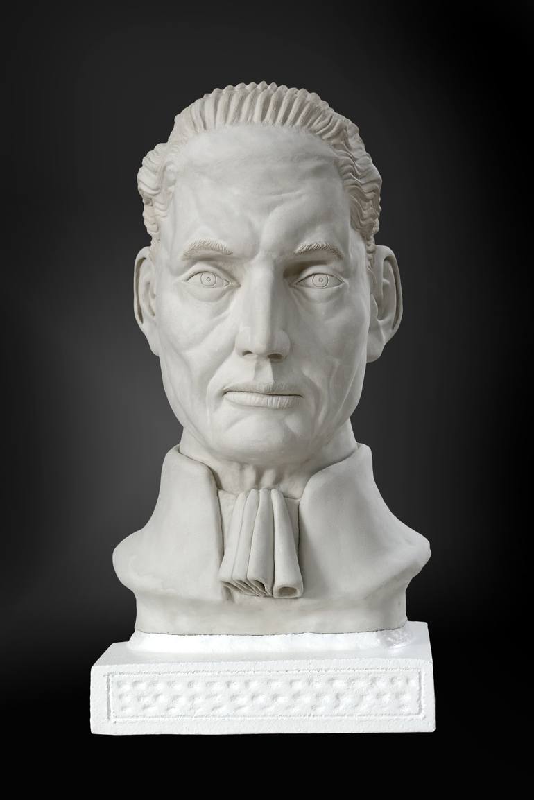 Original Figurative Men Sculpture by Nebojsa Surlan