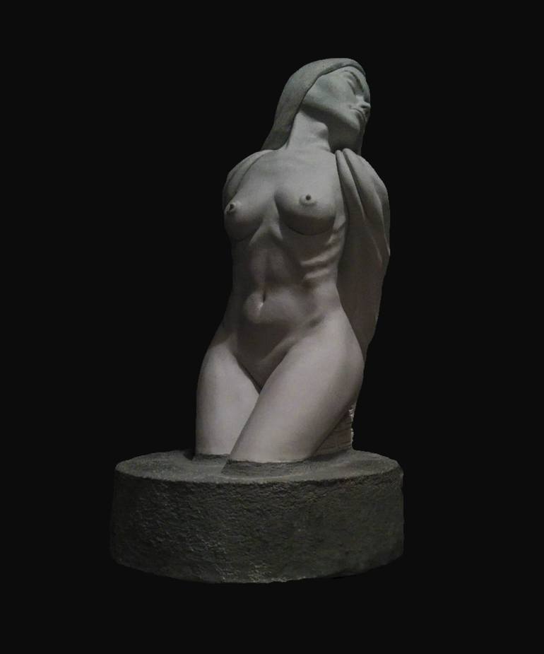 Original Figurative Erotic Sculpture by Nebojsa Surlan