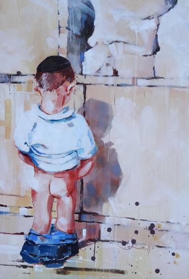 Original Figurative People Paintings by Jean Michel Ortholand