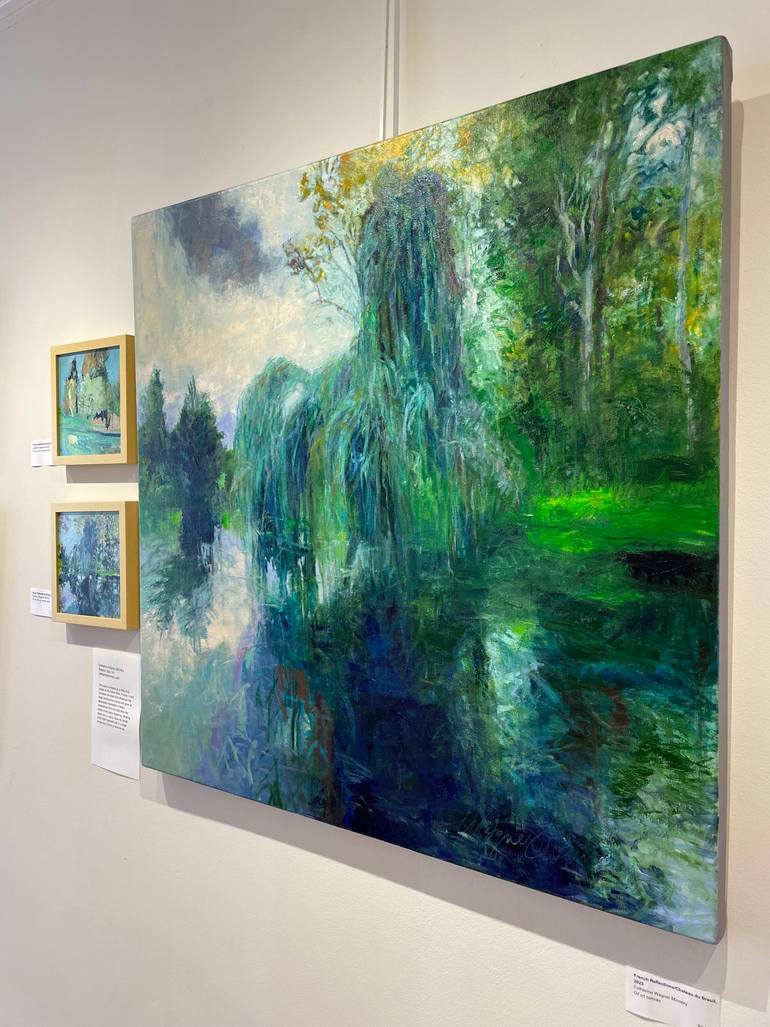 Original Expressionism Landscape Painting by Catherine W Minnery