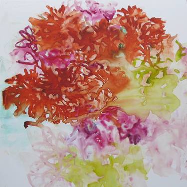 Original Impressionism Floral Painting by Catherine W Minnery