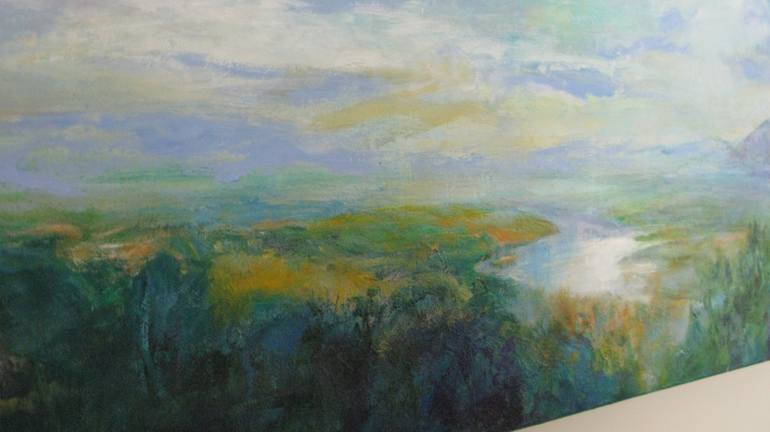 Original Impressionism Landscape Painting by Catherine W Minnery