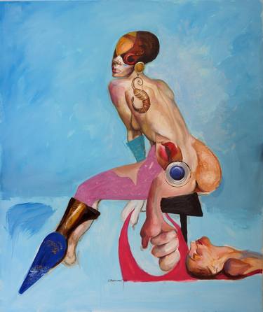 Print of Dada Body Paintings by Stefan Petrunov