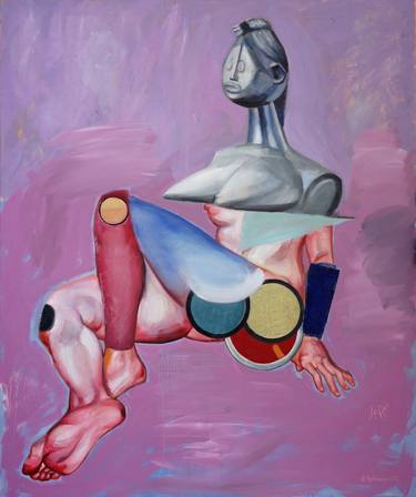 Saatchi Art Artist Stefan Petrunov; Paintings, “figure 2” #art