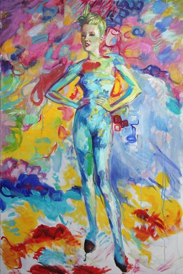 Print of Fashion Paintings by Stefan Petrunov