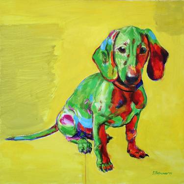 Print of Expressionism Animal Paintings by Stefan Petrunov