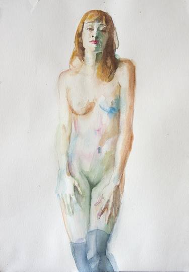 Print of Figurative Erotic Paintings by Stefan Petrunov