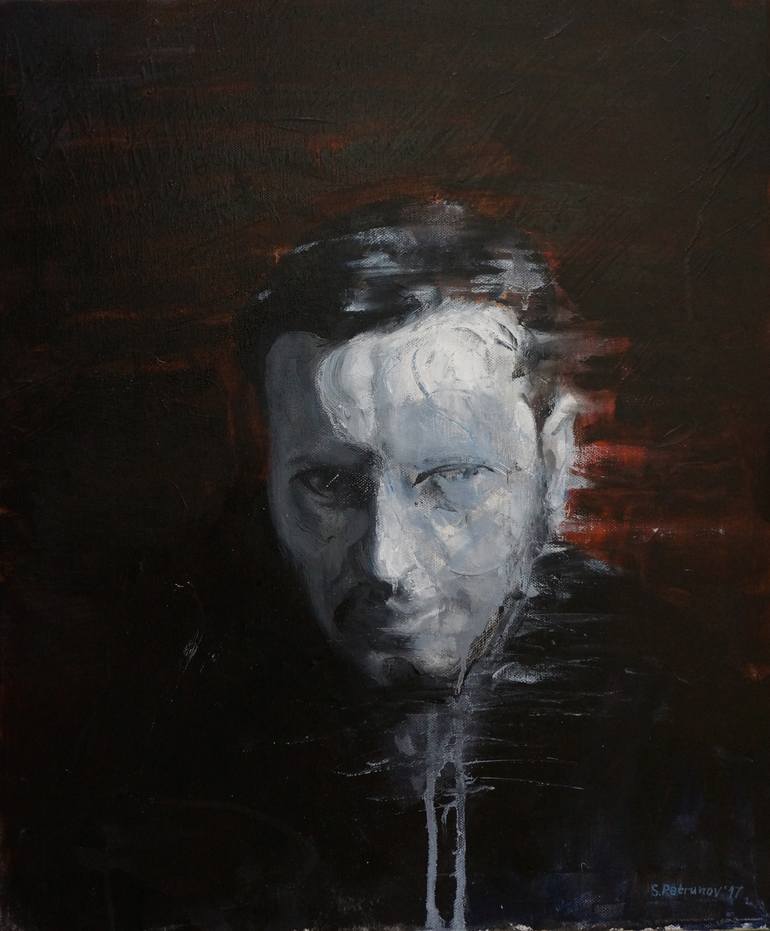 portrait of Dejan Gavric Painting by Stefan Petrunov | Saatchi Art