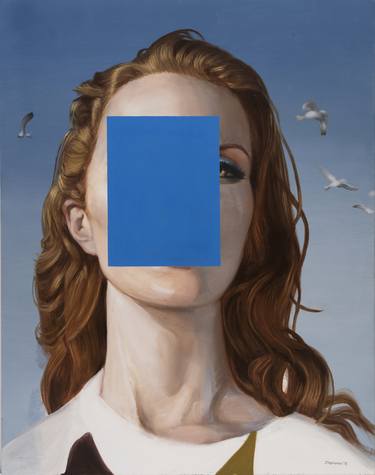 "woman's face with a blue rectangle" thumb