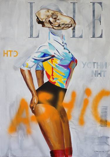 Print of Fashion Paintings by Stefan Petrunov