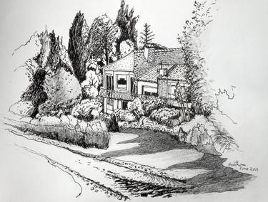 Print of Places Drawings by Elwyn HAwthorn