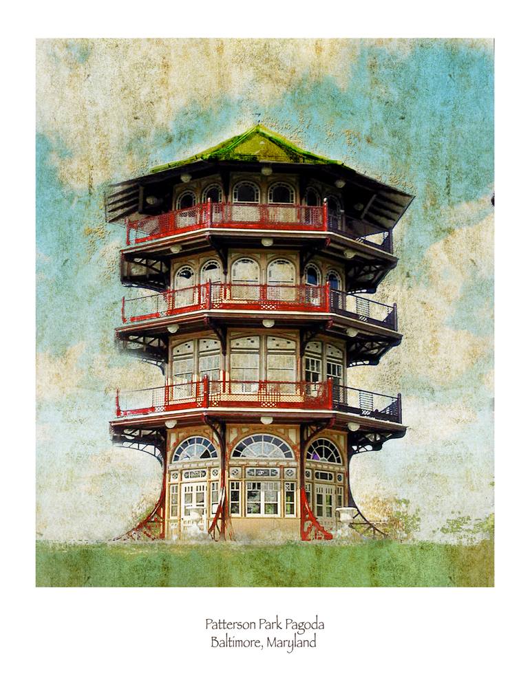 Print of Abstract Expressionism Architecture Printmaking by Lauren Preller