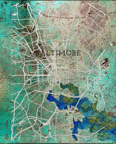 Baltimore City Fine Art Map thumb