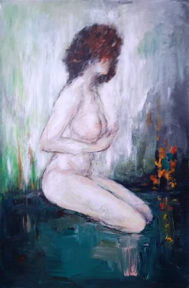 Original Expressionism Nude Paintings by Jose Riera