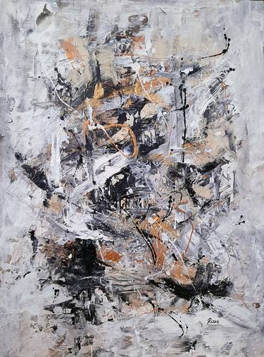 Original Abstract Expressionism Abstract Paintings by Jose Riera