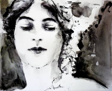 Original Figurative Women Paintings by Hein Kocken