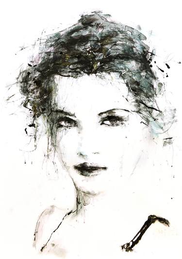 Original Figurative Portrait Mixed Media by Hein Kocken