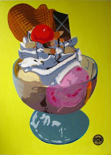 Print of Food & Drink Paintings by Ruben Castillo