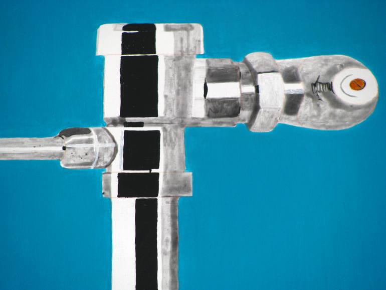 Original Dada Pop Culture/Celebrity Painting by Ruben Castillo
